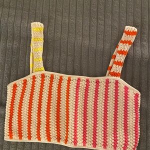 Crochet crop top